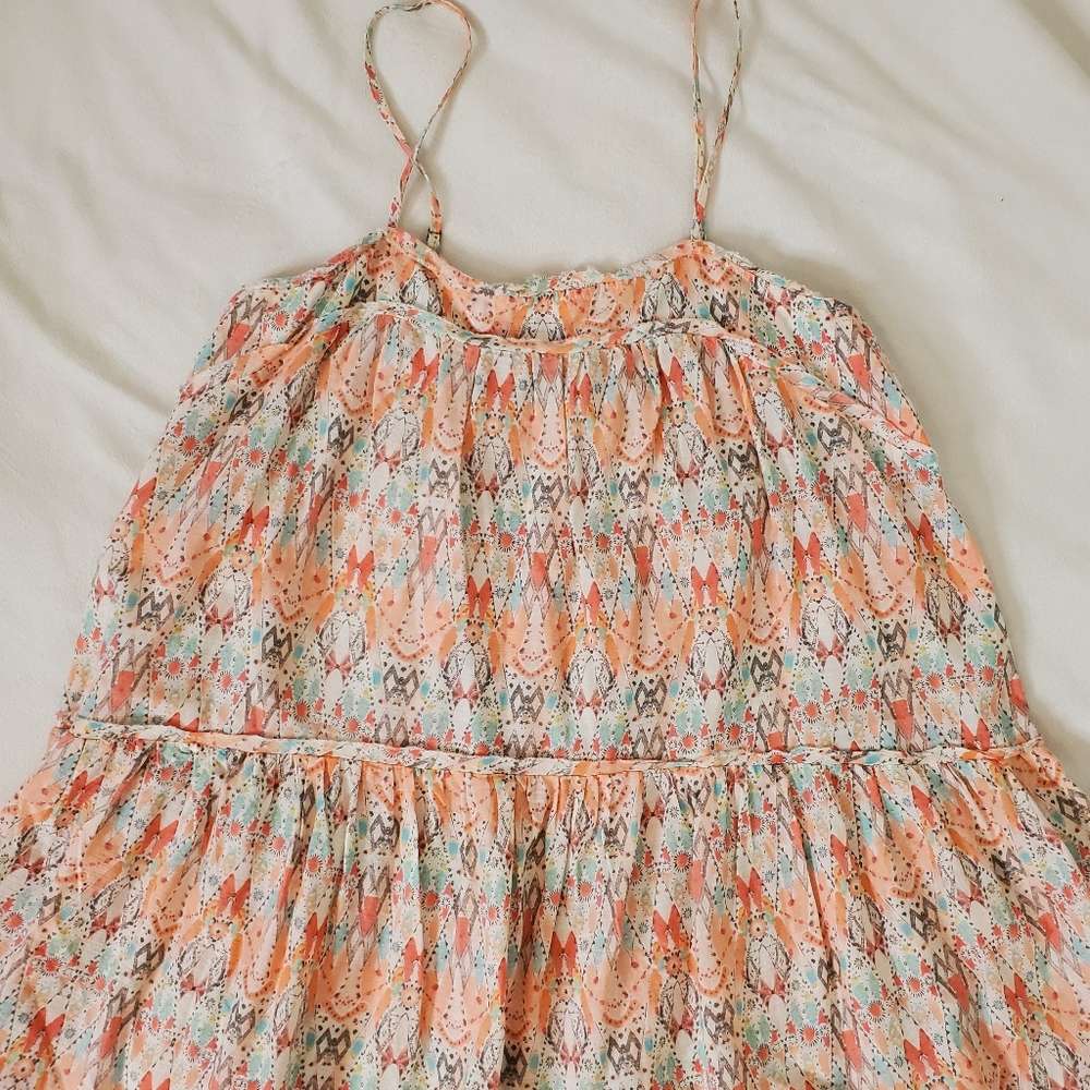 Anthropologie Saturday Sunday Cynthia Tiered Dress Size S - Picture 10 of 16